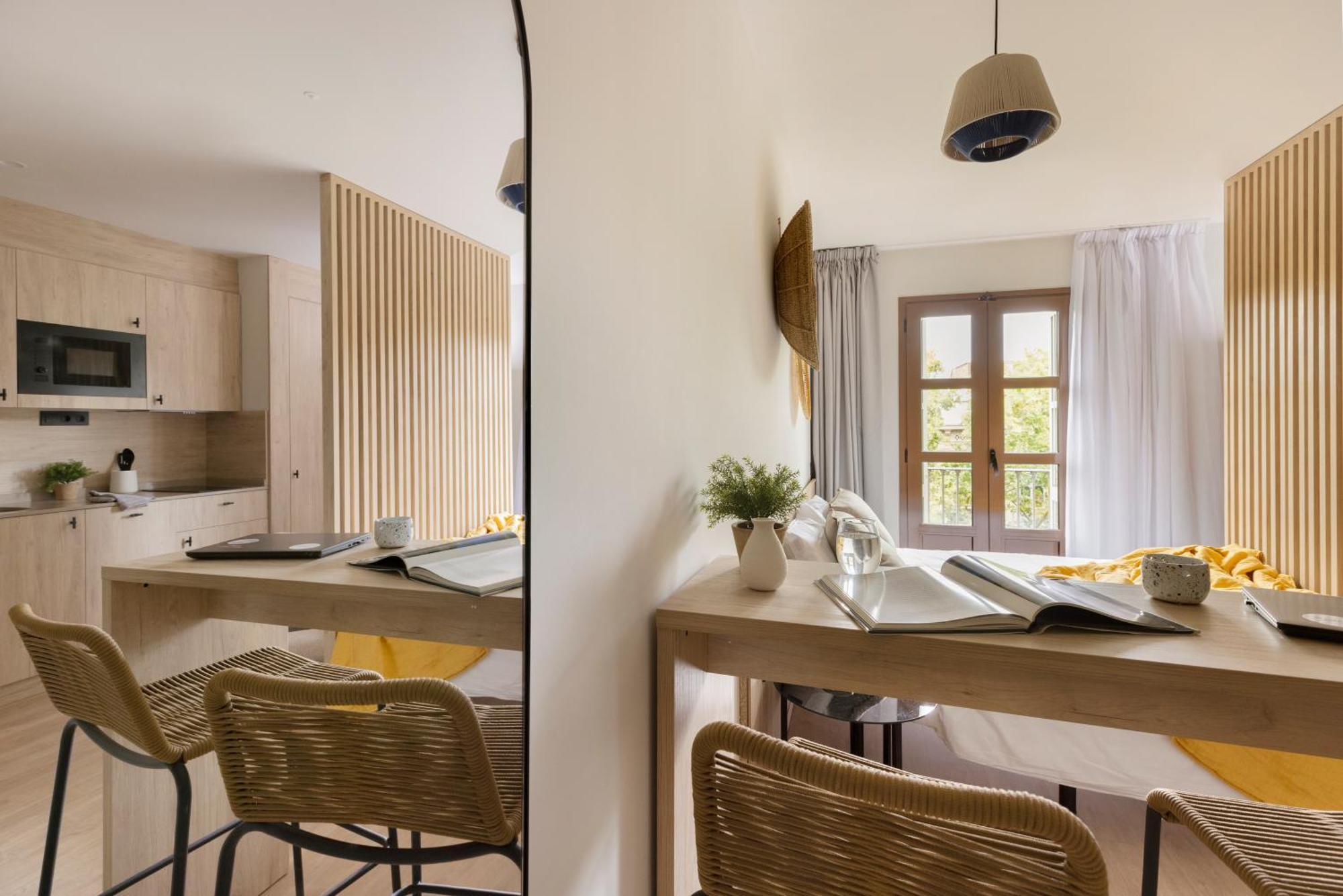 Libere Barcelona Sant Antoni Aparthotel Phòng bức ảnh