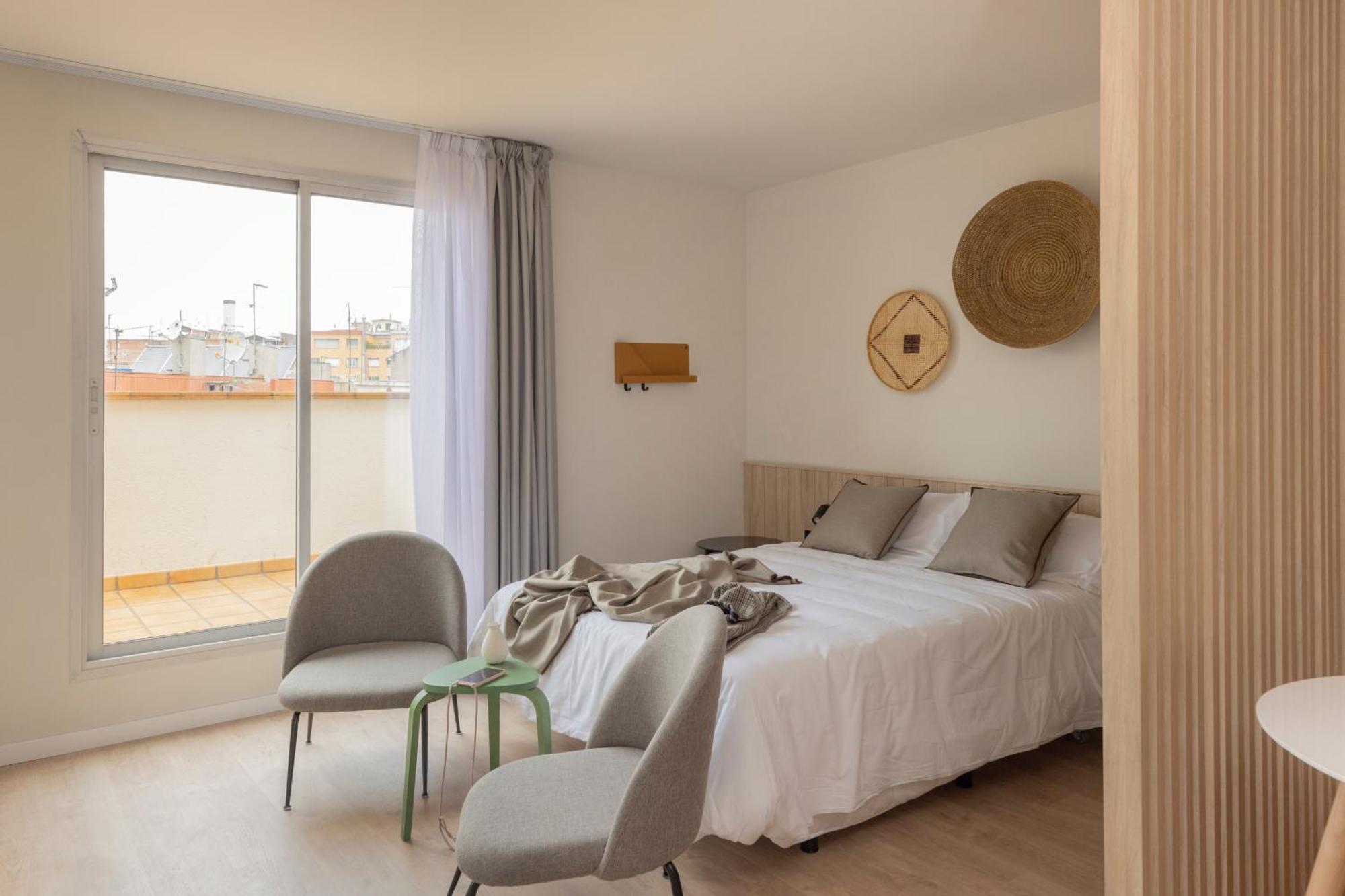 Libere Barcelona Sant Antoni Aparthotel Phòng bức ảnh