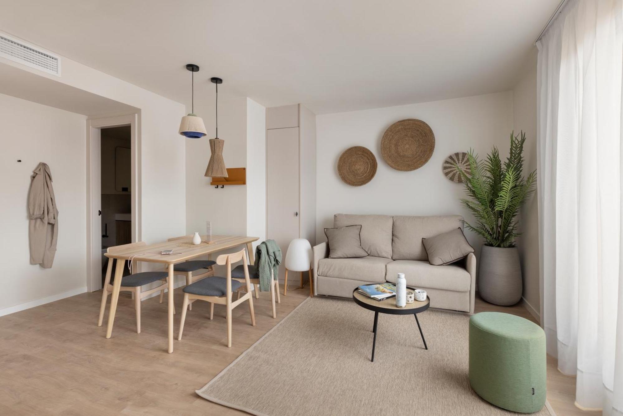 Libere Barcelona Sant Antoni Aparthotel Phòng bức ảnh