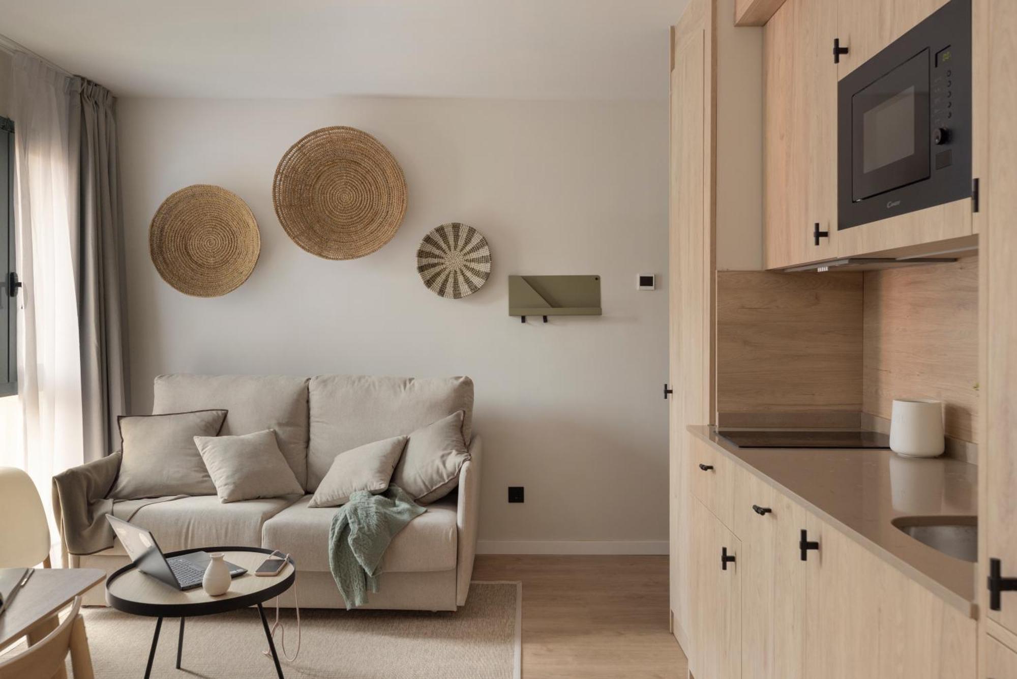 Libere Barcelona Sant Antoni Aparthotel Phòng bức ảnh