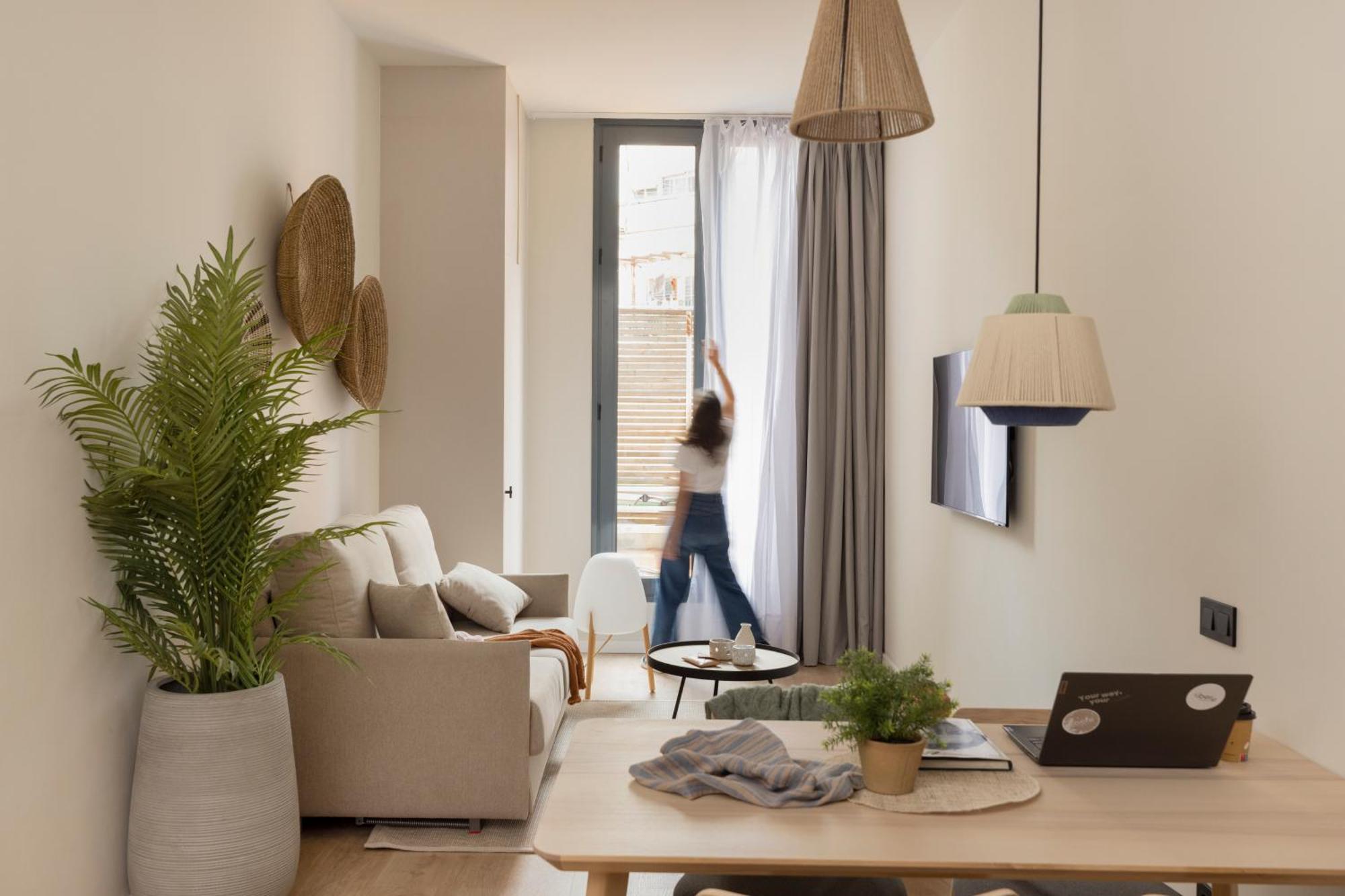Libere Barcelona Sant Antoni Aparthotel Ngoại thất bức ảnh